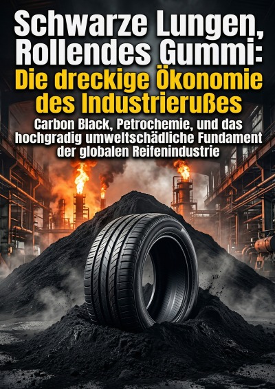'Cover von Schwarze Lungen, Rollendes Gummi: Die dreckige Ökonomie des Industrierußes'-Cover