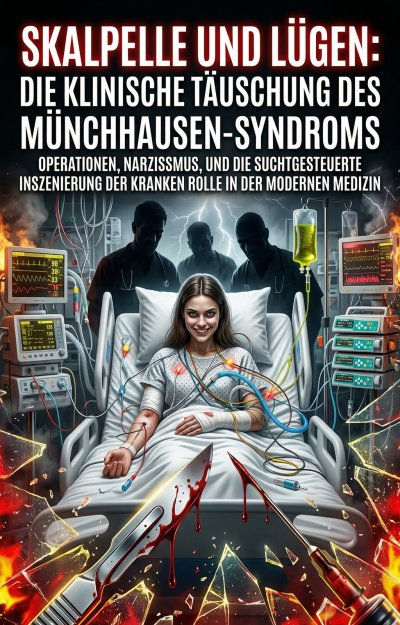 'Cover von Skalpelle und Lügen: Die klinische Täuschung des Münchhausen-Syndroms'-Cover