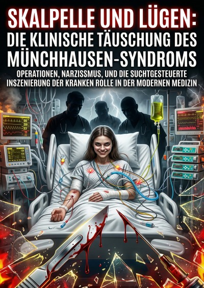 'Cover von Skalpelle und Lügen: Die klinische Täuschung des Münchhausen-Syndroms'-Cover