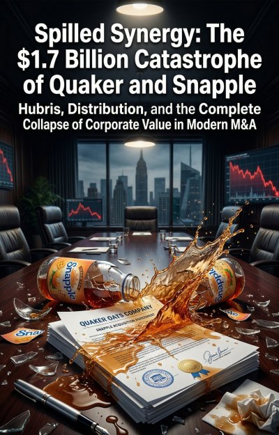 'Cover von Spilled Synergy: The $1.7 Billion Catastrophe of Quaker and Snapple'-Cover