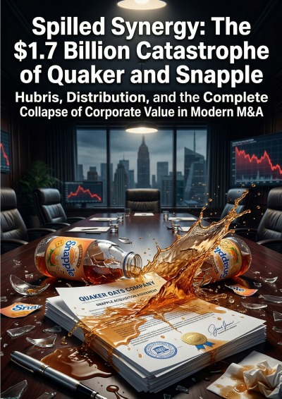 'Cover von Spilled Synergy: The $1.7 Billion Catastrophe of Quaker and Snapple'-Cover