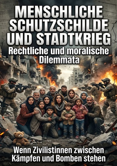 'Cover von Menschliche Schutzschilde und Stadtkrieg: Rechtliche und moralische Dilemmata'-Cover