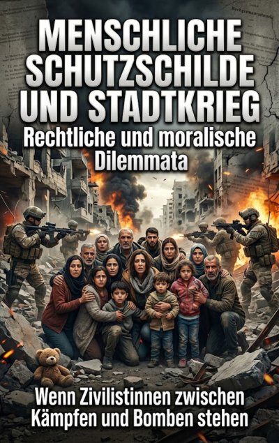 'Cover von Menschliche Schutzschilde und Stadtkrieg: Rechtliche und moralische Dilemmata'-Cover