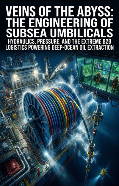 'Cover von Veins of the Abyss: The Engineering of Subsea Umbilicals'-Cover