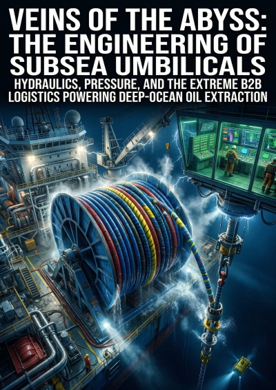 'Cover von Veins of the Abyss: The Engineering of Subsea Umbilicals'-Cover