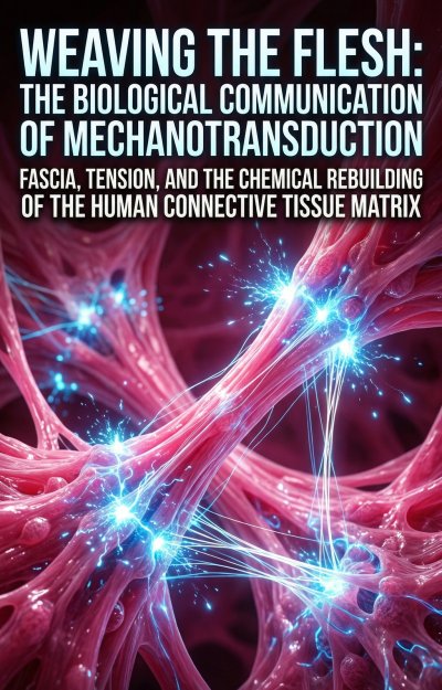 'Cover von Weaving the Flesh: The Biological Communication of Mechanotransduction'-Cover