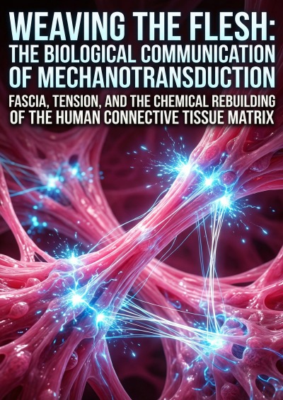 'Cover von Weaving the Flesh: The Biological Communication of Mechanotransduction'-Cover