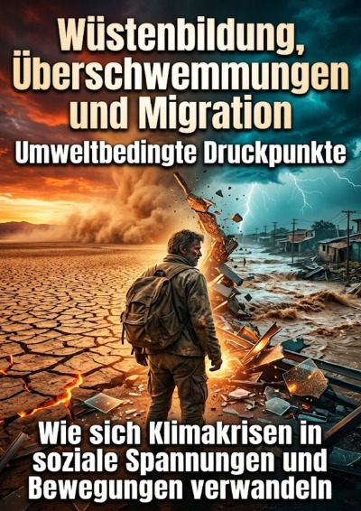 'Cover von Wüstenbildung, Überschwemmungen und Migration: Umweltbedingte Druckpunkte'-Cover