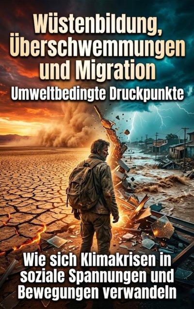 'Cover von Wüstenbildung, Überschwemmungen und Migration: Umweltbedingte Druckpunkte'-Cover
