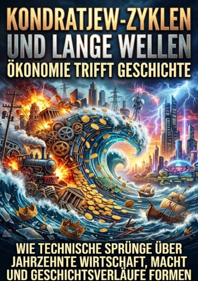 'Cover von Kondratjew-Zyklen und lange Wellen: Ökonomie trifft Geschichte'-Cover
