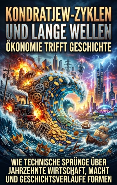 'Cover von Kondratjew-Zyklen und lange Wellen: Ökonomie trifft Geschichte'-Cover