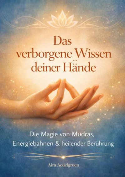 'Cover von Das verborgene Wissen deiner Hände – Die Magie von Mudras, Energiebahnen & heilender Berührung'-Cover