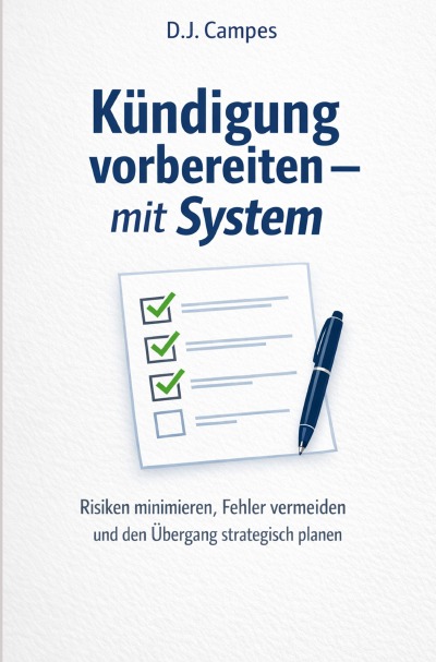 'Cover von Kündigung vorbereiten – mit System'-Cover