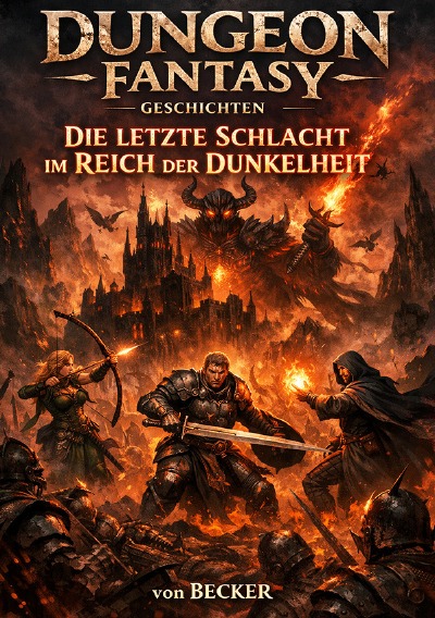 'Cover von Dungeon Fantasy Geschichten I Die letzte Schlacht im Reich der Dunkelheit'-Cover