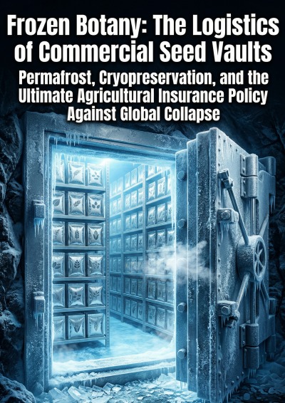 'Cover von Frozen Botany: The Logistics of Commercial Seed Vaults'-Cover