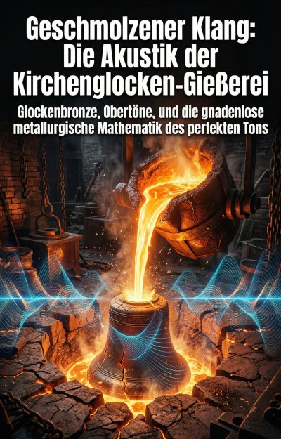 'Cover von Geschmolzener Klang: Die Akustik der Kirchenglocken-Gießerei'-Cover