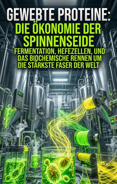 'Cover von Gewebte Proteine: Die Ökonomie der künstlichen Spinnenseide'-Cover