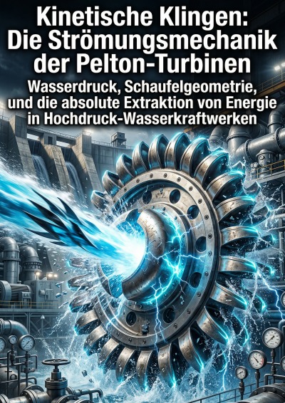 'Cover von Kinetische Klingen: Die Strömungsmechanik der Pelton-Turbinen'-Cover