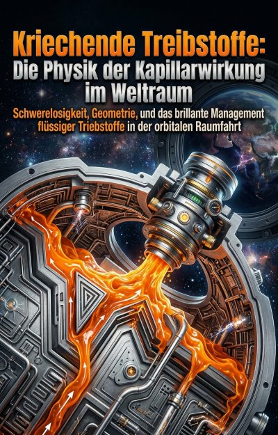 'Cover von Kriechende Treibstoffe: Die Physik der Kapillarwirkung im Weltraum'-Cover