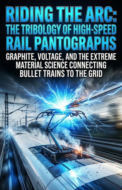 'Cover von Riding the Arc: The Tribology of High-Speed Rail Pantographs'-Cover