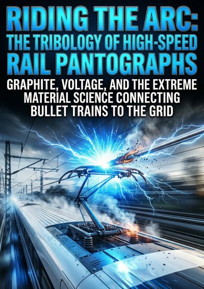 'Cover von Riding the Arc: The Tribology of High-Speed Rail Pantographs'-Cover