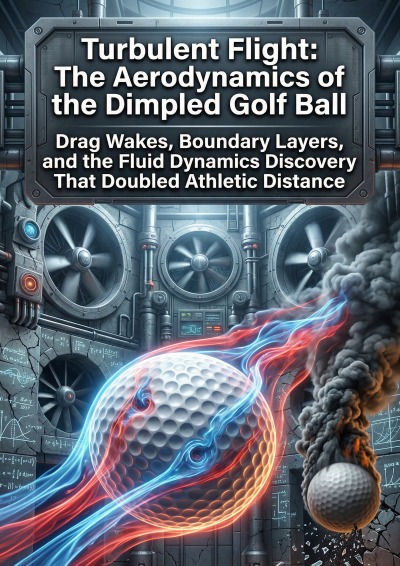 'Cover von Turbulent Flight: The Aerodynamics of the Dimpled Golf Ball'-Cover