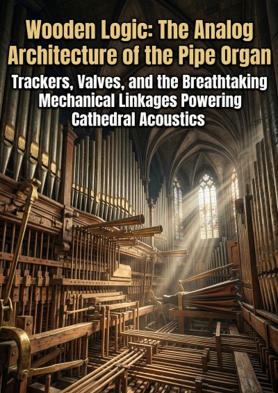 'Cover von Wooden Logic: The Analog Architecture of the Pipe Organ'-Cover