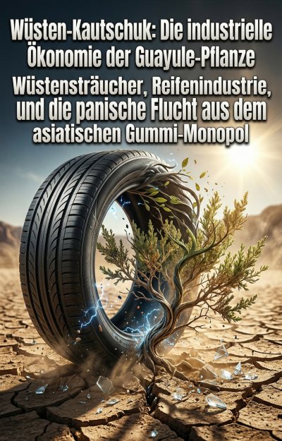'Cover von Wüsten-Kautschuk: Die industrielle Ökonomie der Guayule-Pflanze'-Cover