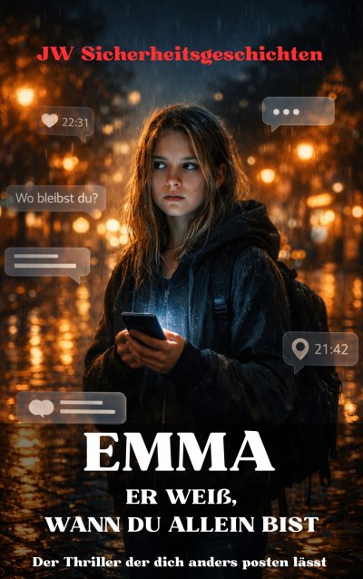 'Cover von E M M A — ER WEIß, WANN DU ALLEIN BIST'-Cover