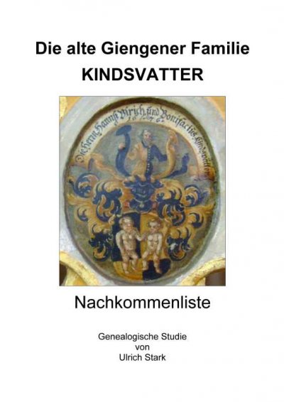 'Cover von Die alte Giengener Familie KINDSVATTER'-Cover