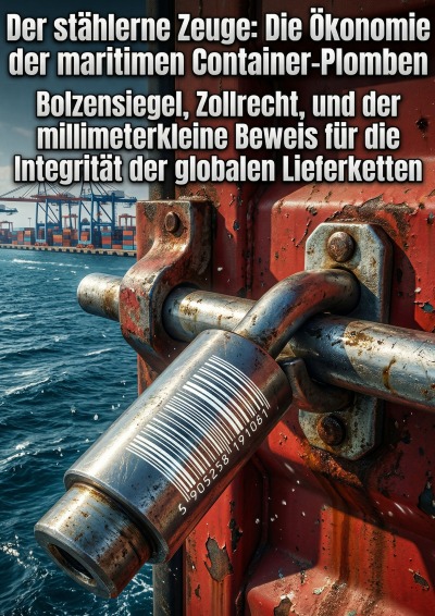 'Cover von Der stählerne Zeuge: Die Ökonomie der maritimen Container-Plomben'-Cover