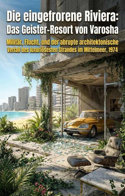 'Cover von Die eingefrorene Riviera: Das Geister-Resort von Varosha'-Cover