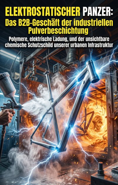 'Cover von Elektrostatischer Panzer: Das B2B-Geschäft der industriellen Pulverbeschichtung'-Cover