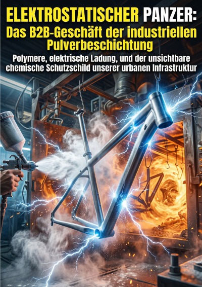 'Cover von Elektrostatischer Panzer: Das B2B-Geschäft der industriellen Pulverbeschichtung'-Cover