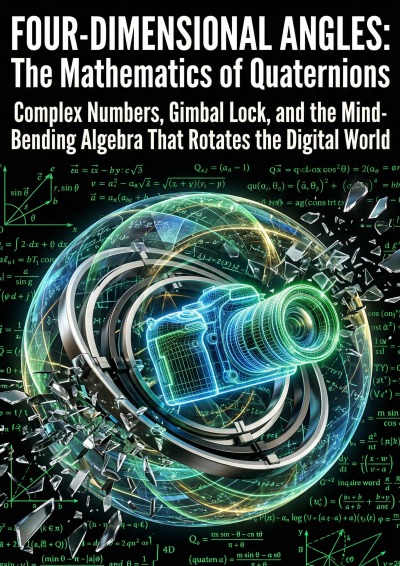 'Cover von Four-Dimensional Angles: The Mathematics of Quaternions'-Cover