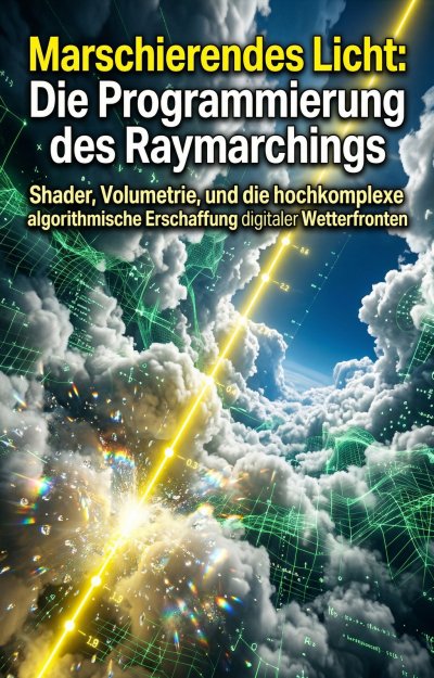 'Cover von Marschierendes Licht: Die Programmierung des Raymarchings'-Cover