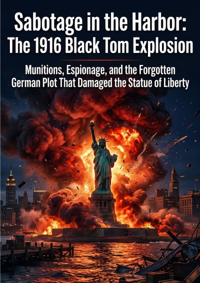 'Cover von Sabotage in the Harbor: The 1916 Black Tom Explosion'-Cover