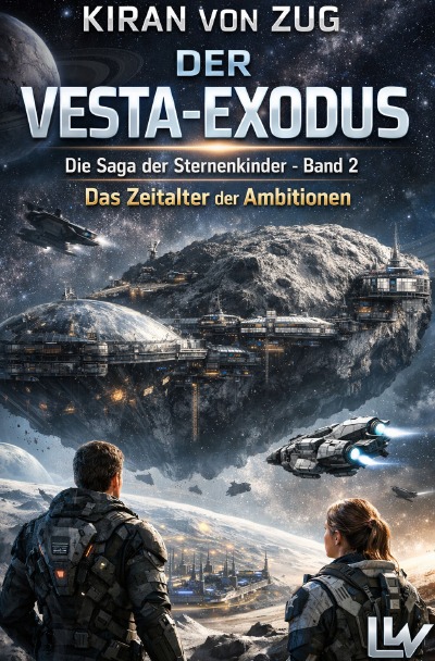 'Cover von Der Vesta-Exodus – Die Saga der Sternenkinder – Babd 2 – Das Zeitalter der Ambitionen'-Cover