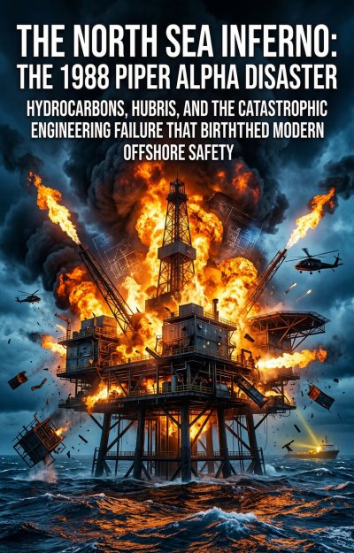 'Cover von The North Sea Inferno: The 1988 Piper Alpha Disaster'-Cover