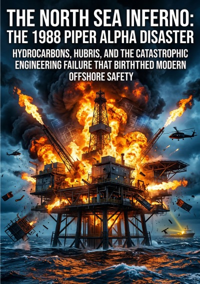 'Cover von The North Sea Inferno: The 1988 Piper Alpha Disaster'-Cover