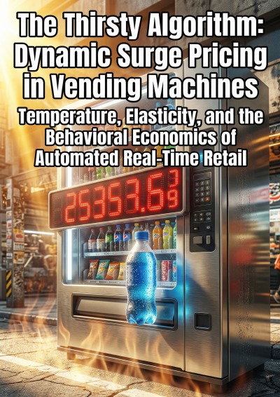 'Cover von The Thirsty Algorithm: Dynamic Surge Pricing in Vending Machines'-Cover