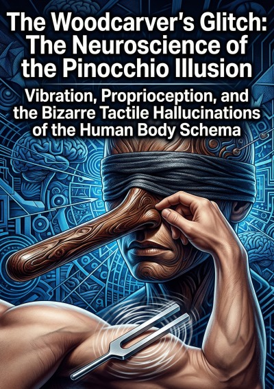 'Cover von The Woodcarver’s Glitch: The Neuroscience of the Pinocchio Illusion'-Cover