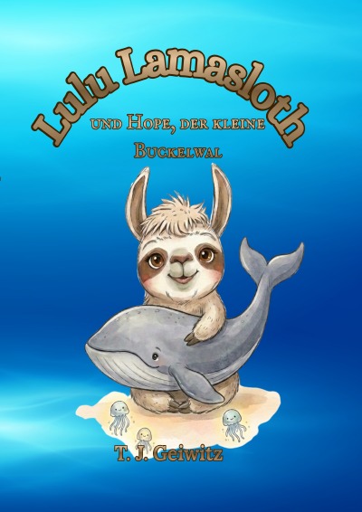 'Cover von Lulu Lamasloth und Hope, der kleine Buckelwal'-Cover