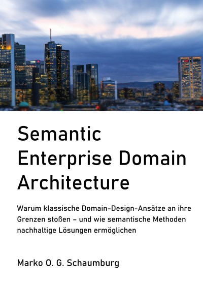 'Cover von Semantic Enterprise Domain Architecture'-Cover