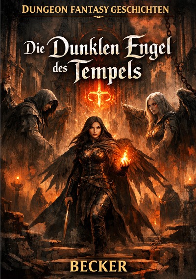 'Cover von Dungeon Fantasy Geschichten I Die Dunklen Engel des Tempels'-Cover