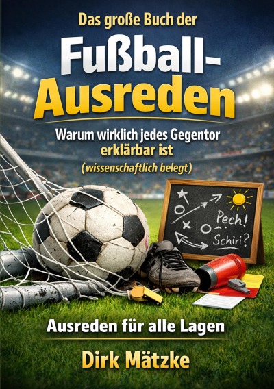 'Cover von Das große Buch der Fußball-Ausreden'-Cover