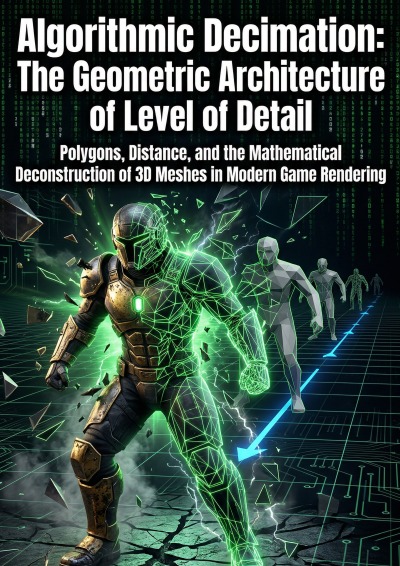 'Cover von Algorithmic Decimation: The Geometric Architecture of Level of Detail'-Cover