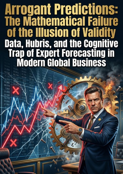 'Cover von Arrogant Predictions: The Mathematical Failure of the Illusion of Validity'-Cover