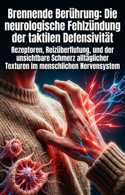 'Cover von Brennende Berührung: Die neurologische Fehlzündung der taktilen Defensivität'-Cover
