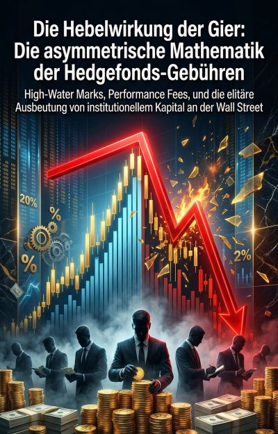 'Cover von Die Hebelwirkung der Gier: Die asymmetrische Mathematik der Hedgefonds-Gebühren'-Cover